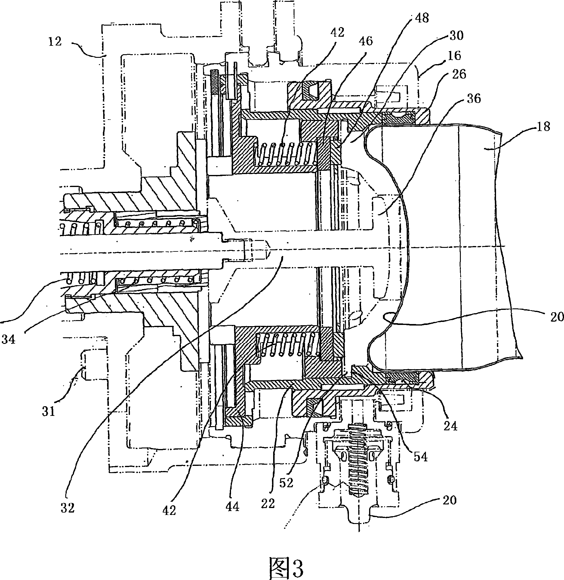 Device for the selective and progressive locking of metal containers