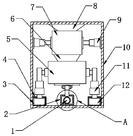 Sand transporting vehicle with screening function for constructional engineering