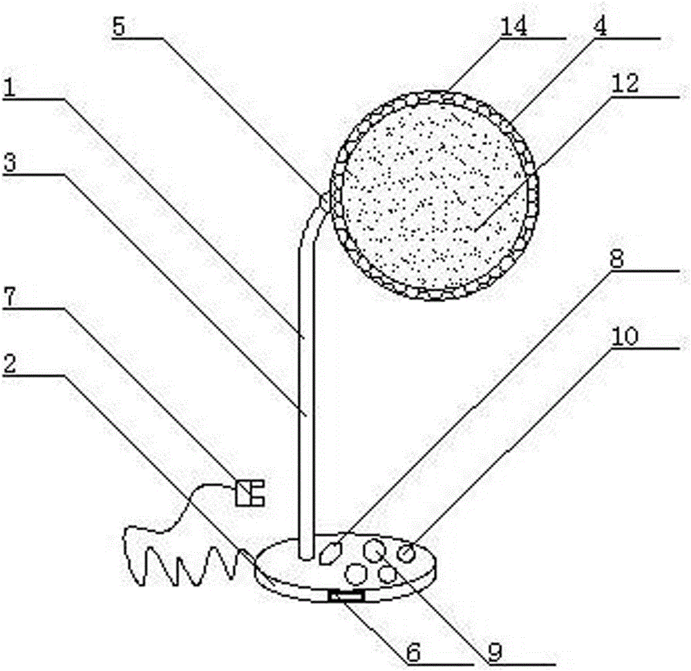 Multifunctional table lamp