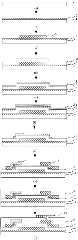 Thin film transistor, production method thereof, array substrate and display device