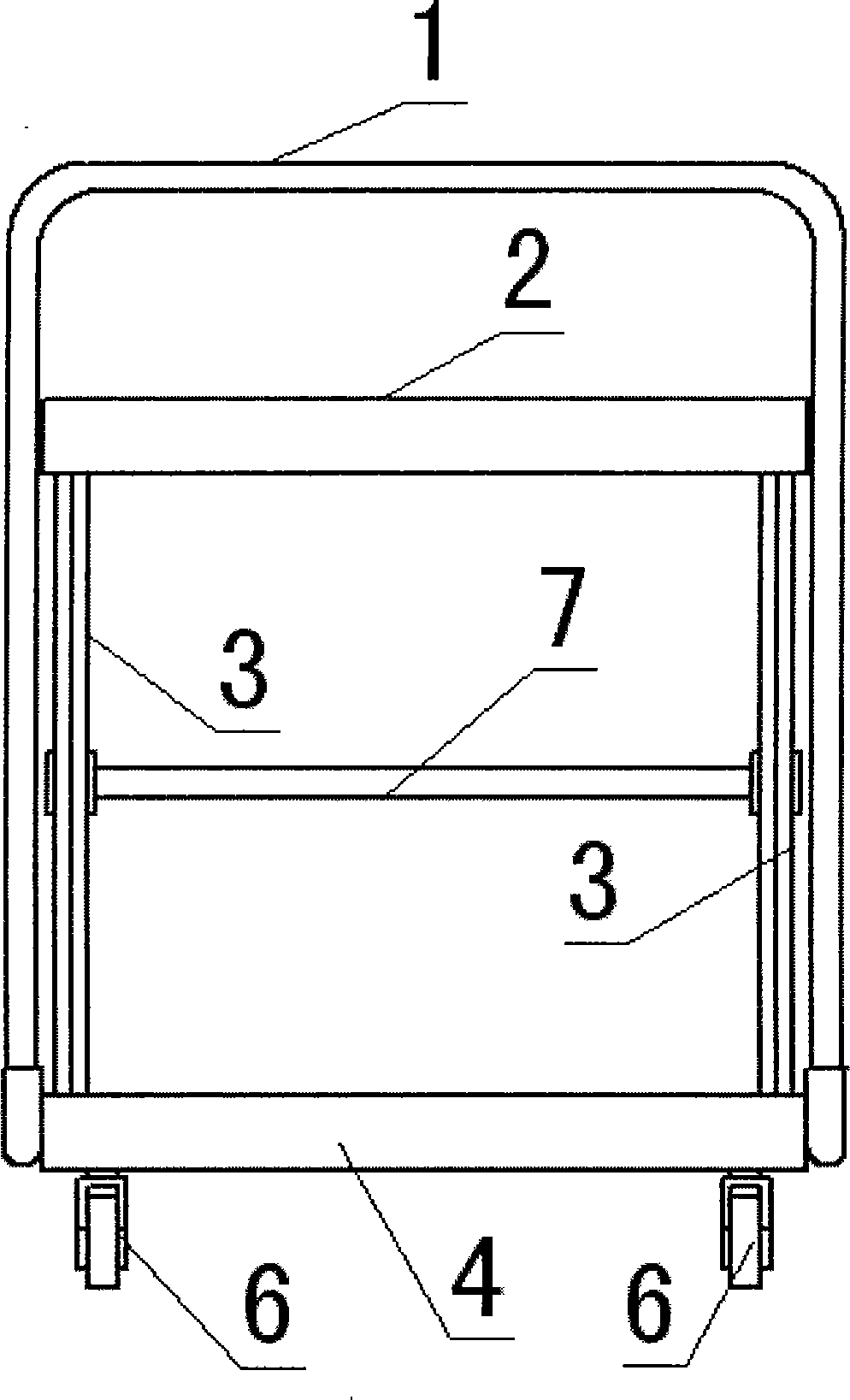 Mobile three-dimensional adjusting device for optical instrument detection