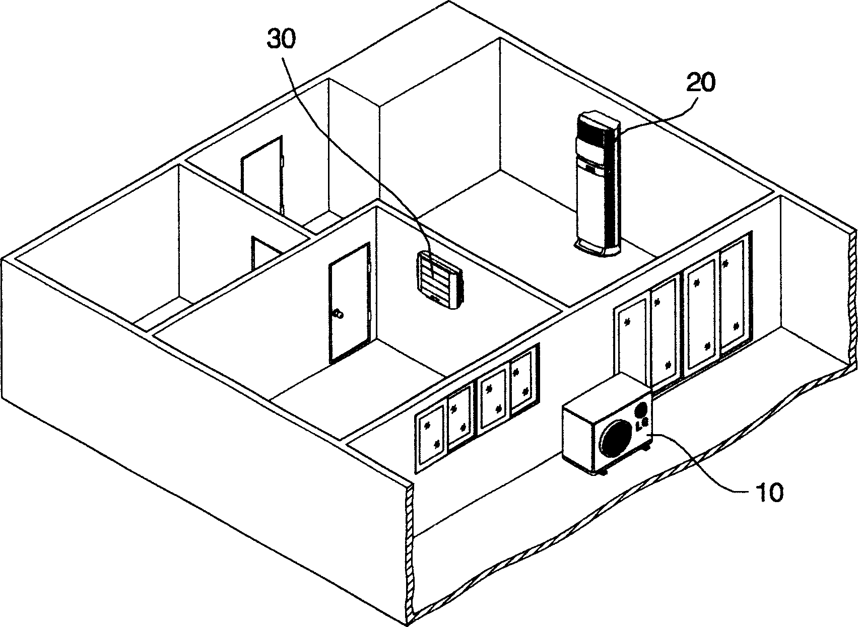 Air-conditioner outdoor unit and operation method thereof