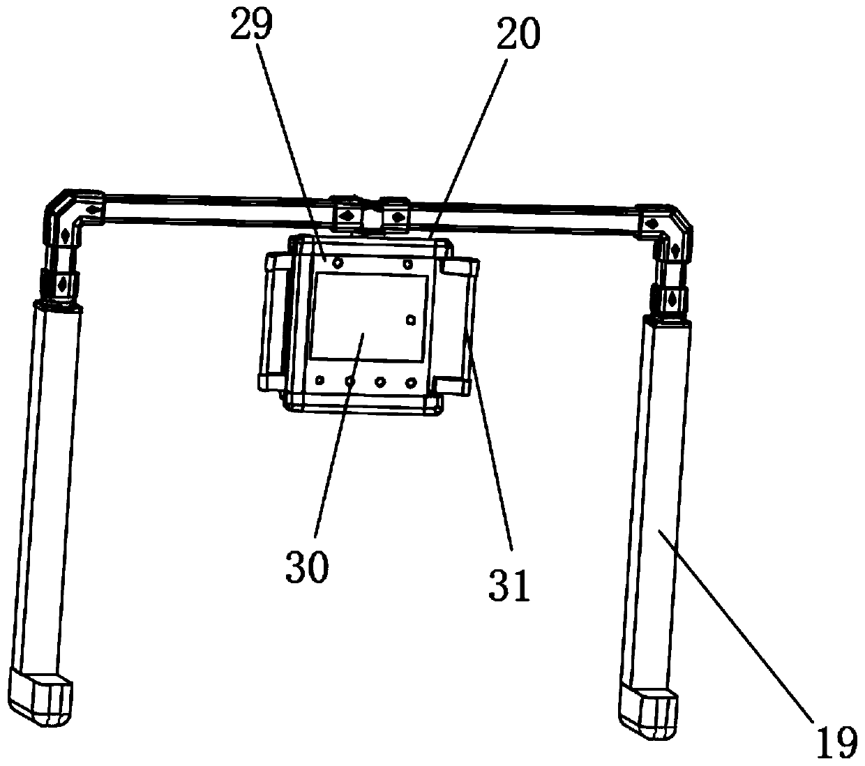 Hybrid pesticide spraying vehicle