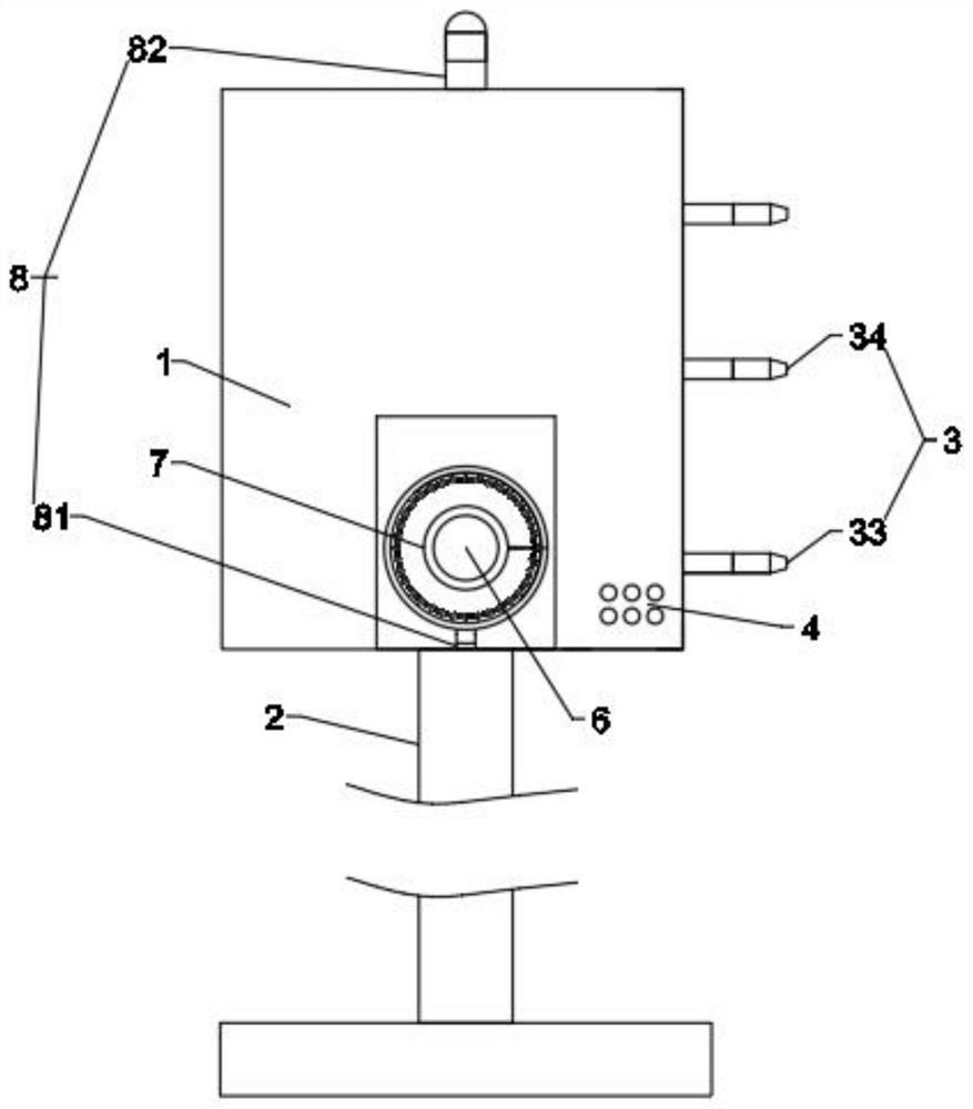 Constructional engineering quality detection device