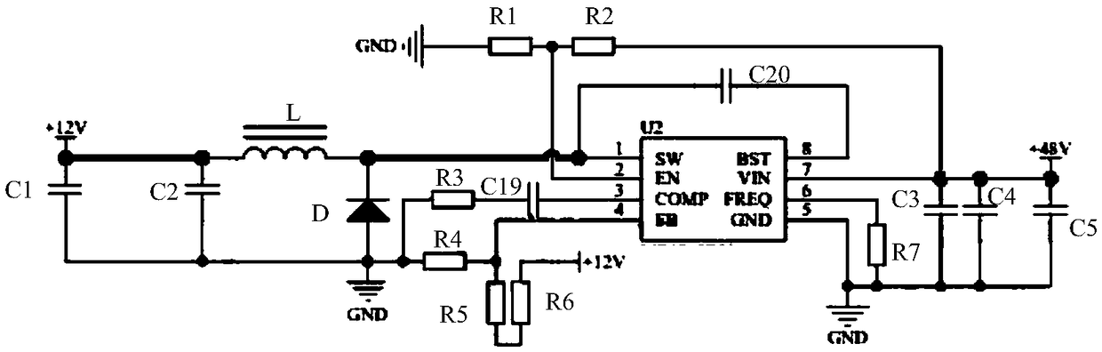 Power grid abnormal simulation test system and test method thereof