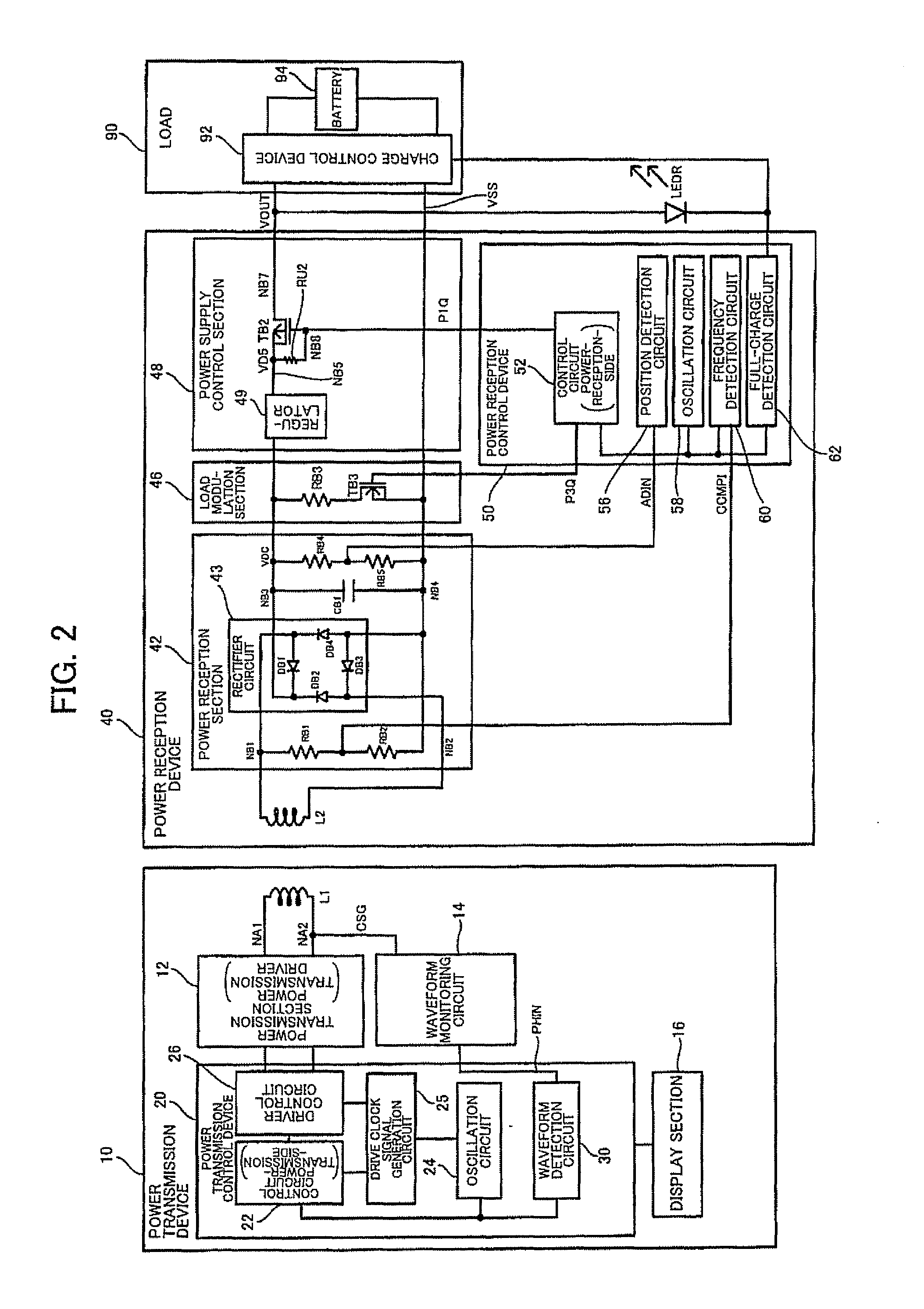 Power transmission control device, power transmission device, electronic instrument, and non-contact power transmission system