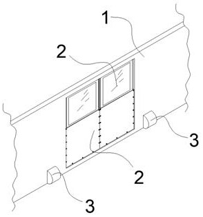 Multi-opening-and-closing-mode multi-purpose ladder door for public transport means