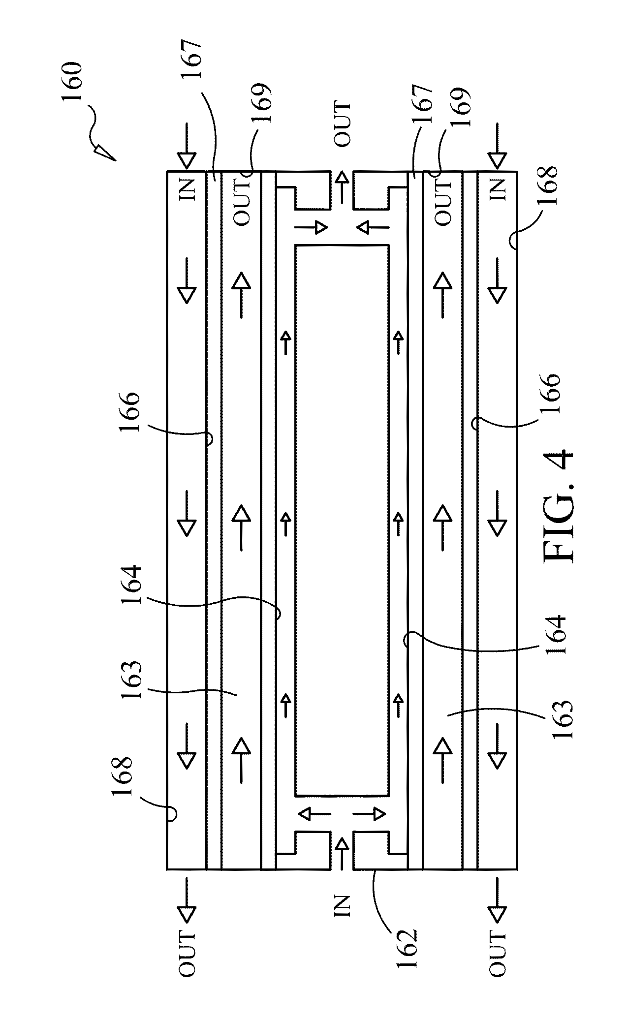 Water transport method and assembly including a thin film membrane for the addition or removal of water from gases or liquids