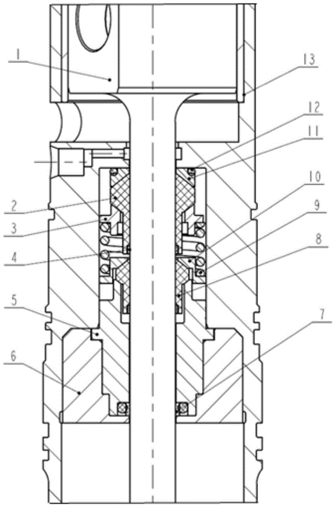 Piston rod sealing assembly for hot-air engine