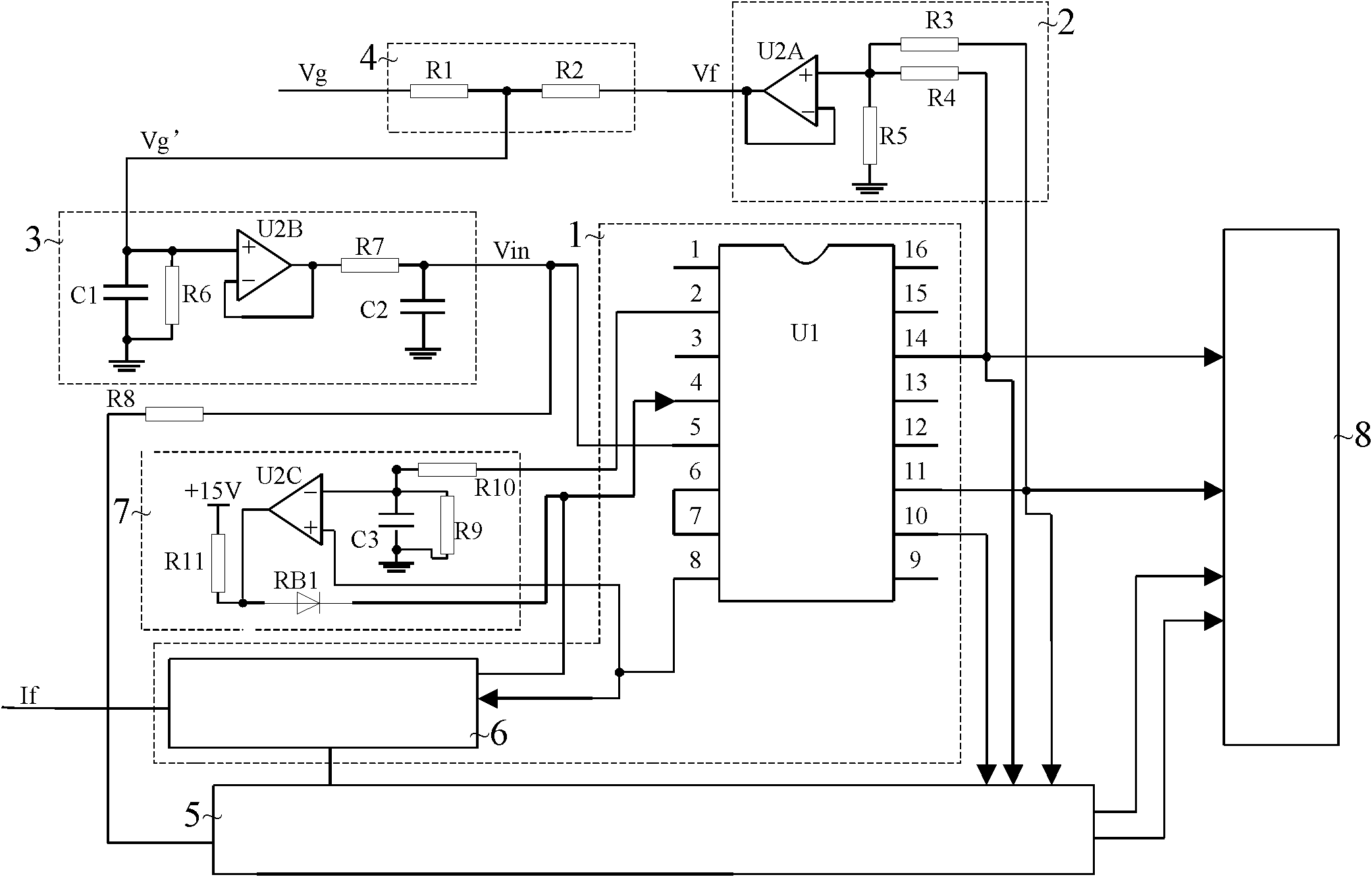 Compensation circuit for stabilizing output current of phase shift resonance soft switching inverter