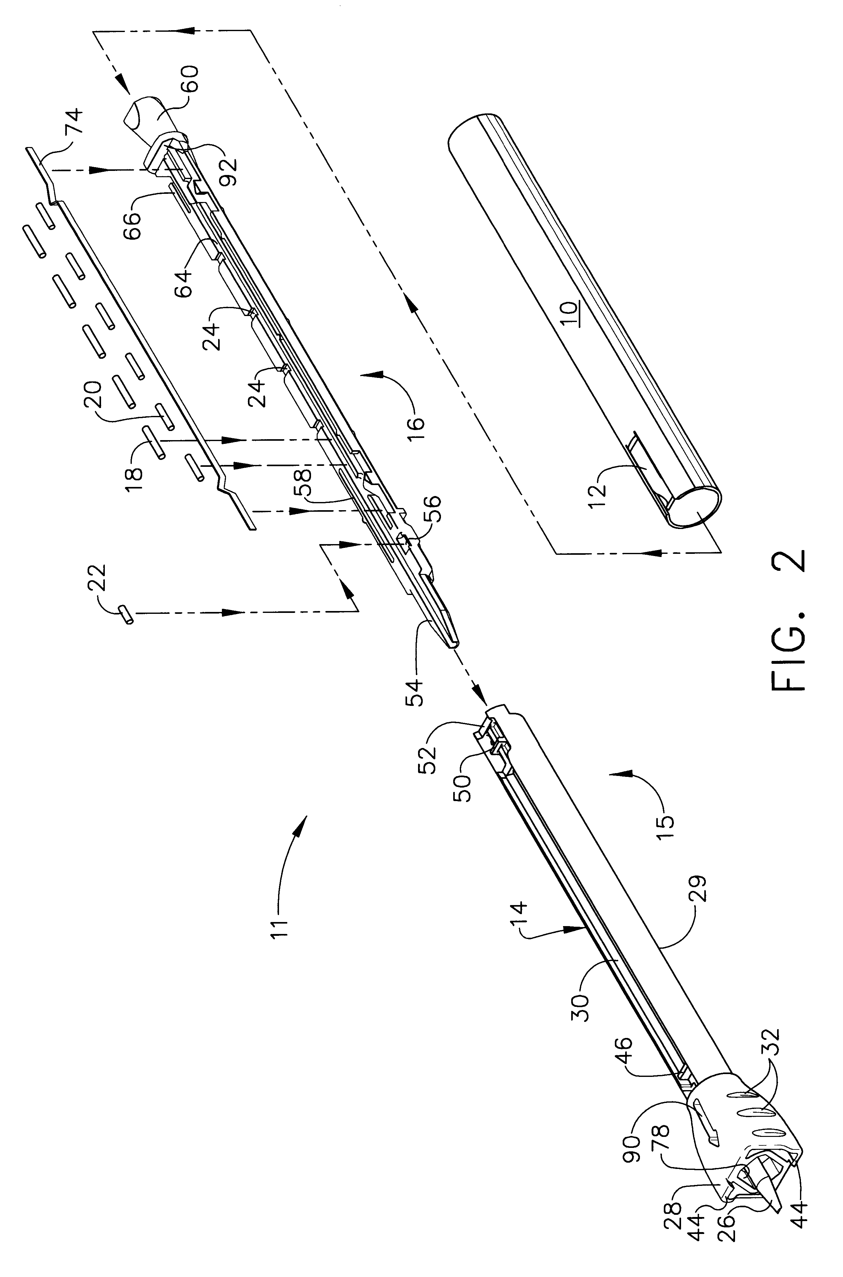 Brachytherapy cartridge including absorbable and autoclaveable spacer