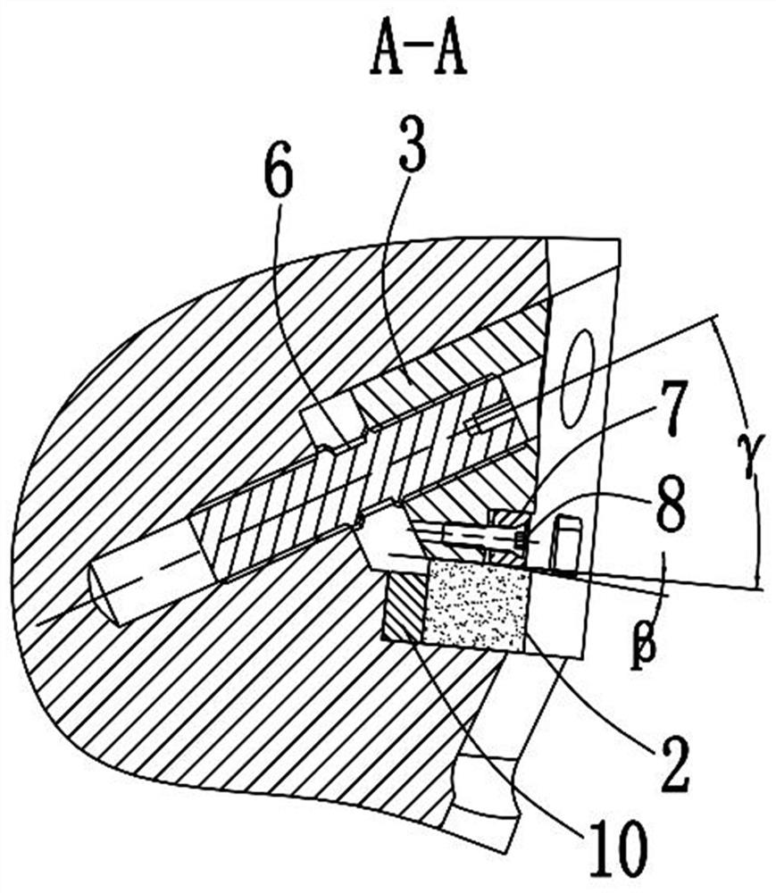 Rotor milling cutter and blade fixing structure