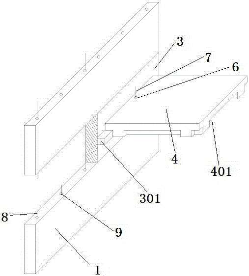 Multilayer architectural structure adopting prefabricated panel and construction method thereof