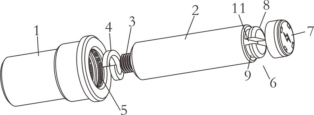 Replaceable contact pin assembly used for direct current charging interface