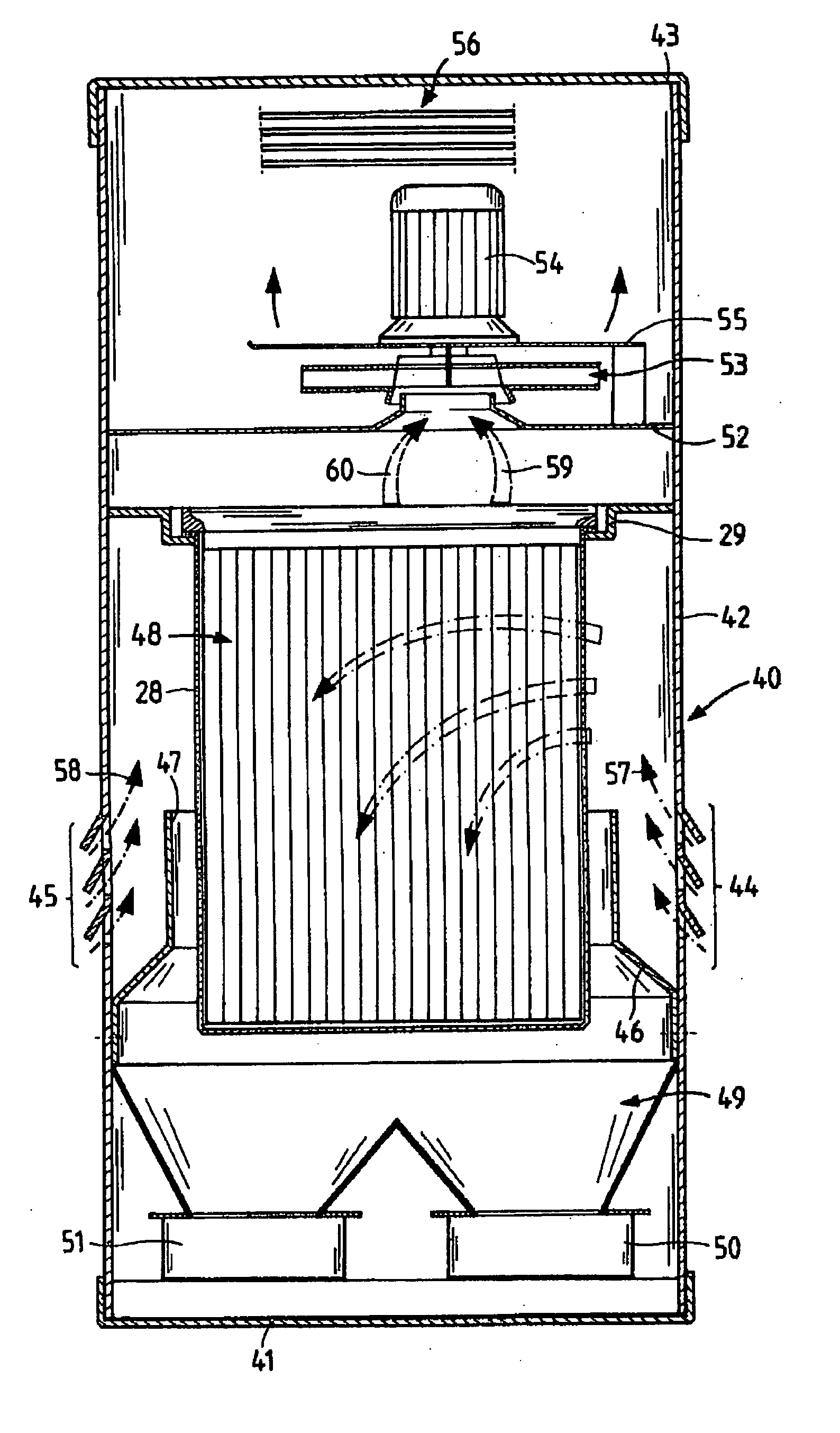 Apparatus for cleaning air