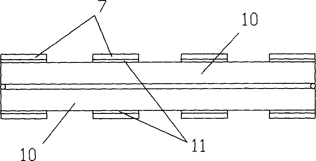 Method for fabricating organic electroluminescent display and back cover made from glass