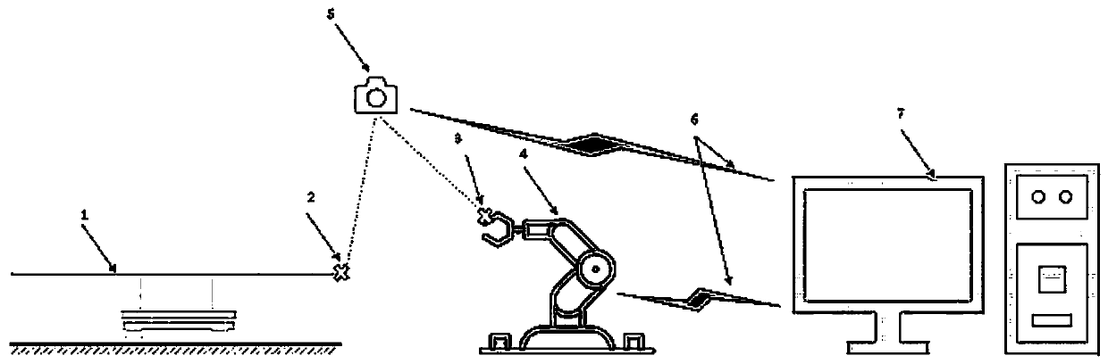 Method for tracking movement of surgical bed, system for tracking movement of surgical bed and medium