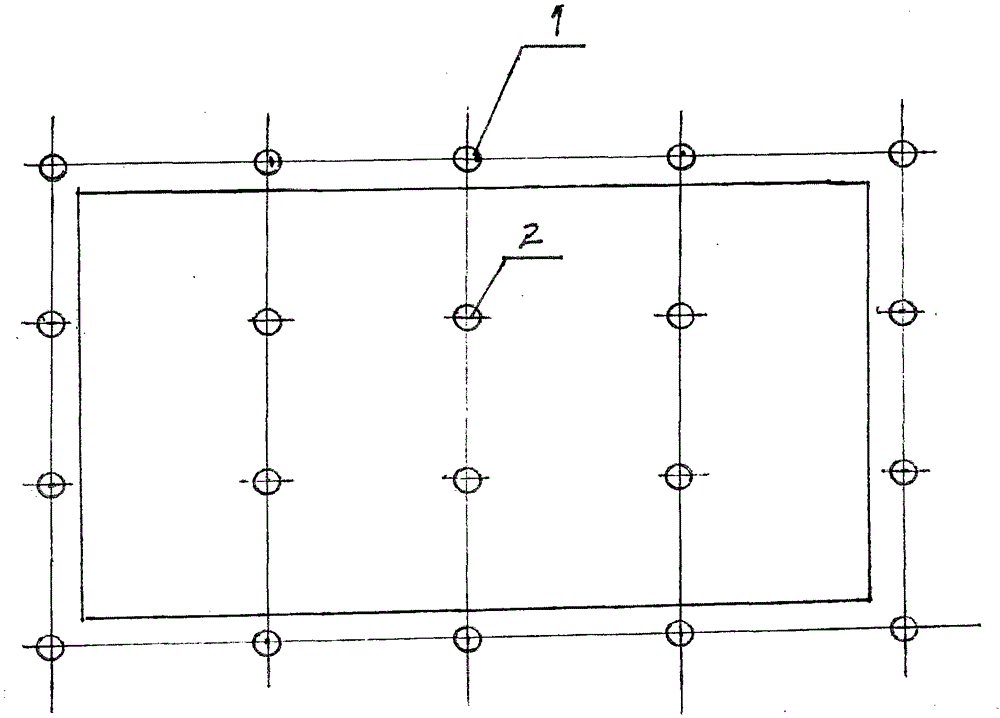 A method for updating and reconstructing the structure of a motor vehicle parking lot by adding floors