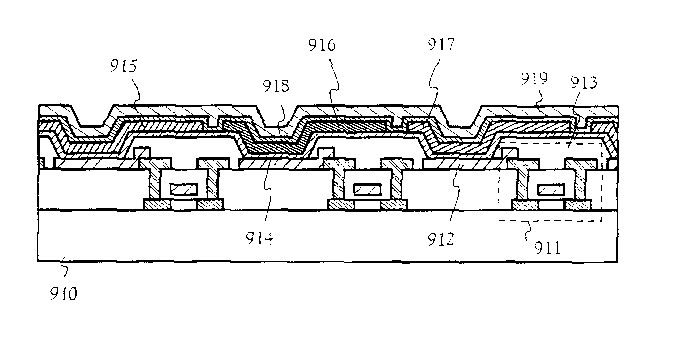 Light-emitting device having triplet and singlet compound in light-emitting layers