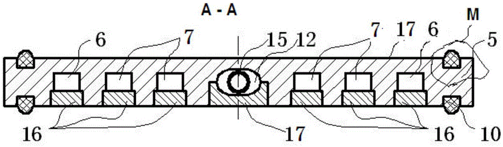 Narrow gap/ultra-narrow gap gas shielded welding automatic welding torch and manufacturing method thereof