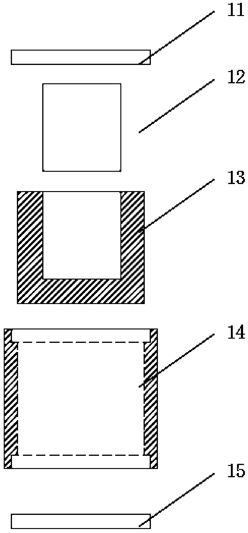 Scintillation crystal assembly, encapsulation method and detector without water encapsulation