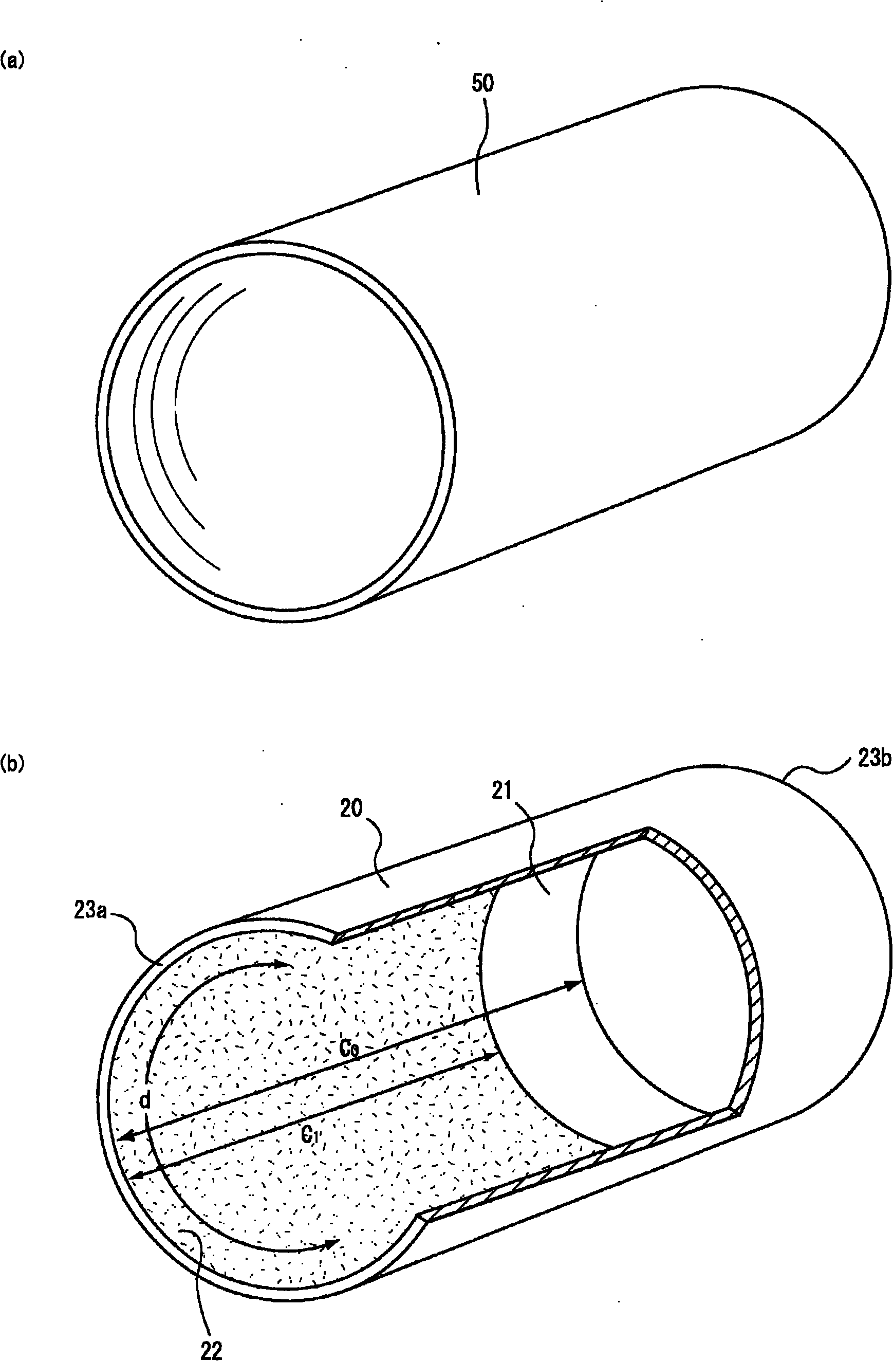 Exhaust gas purifying device and manufacturing method thereof