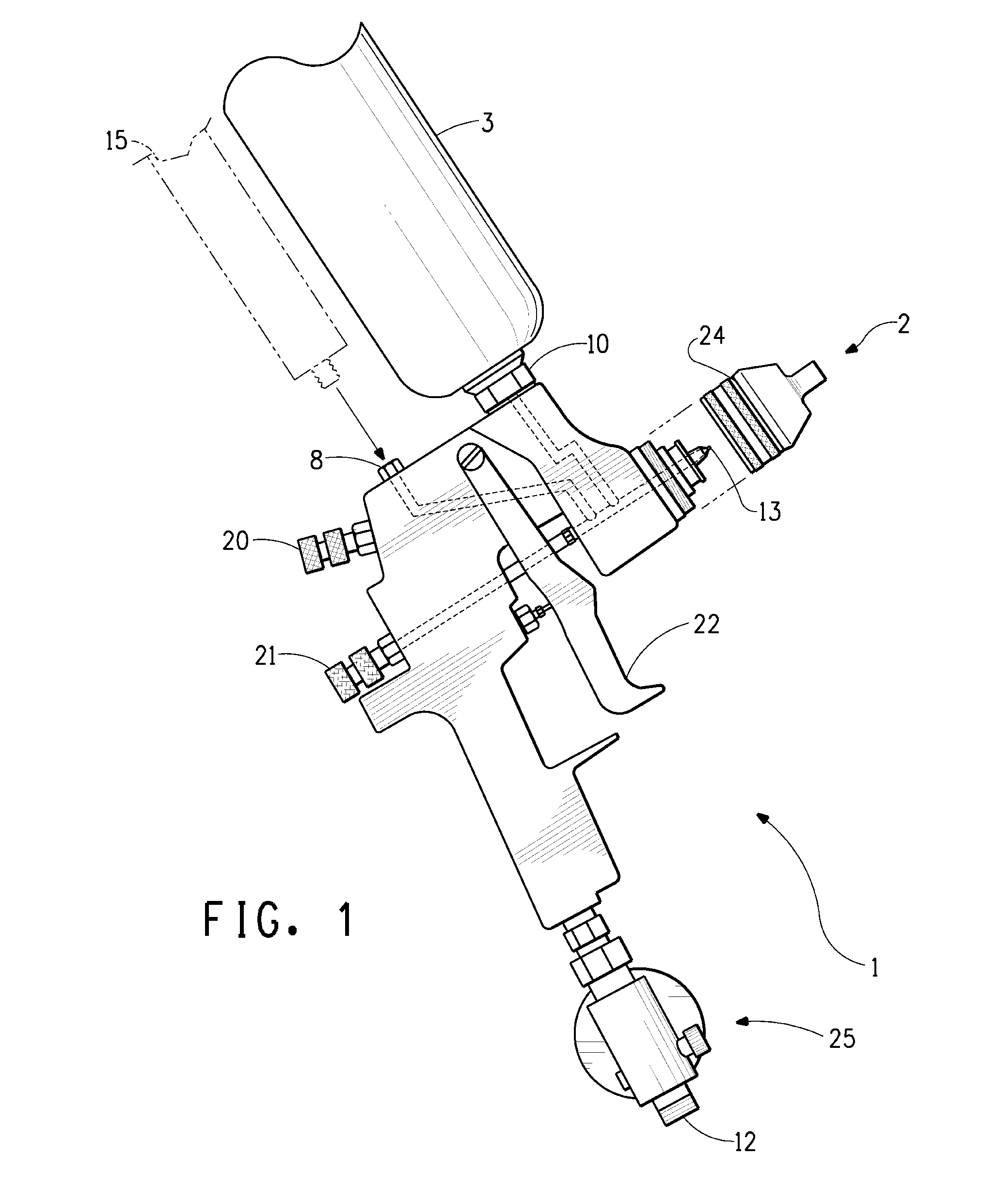 Spray device and use thereof