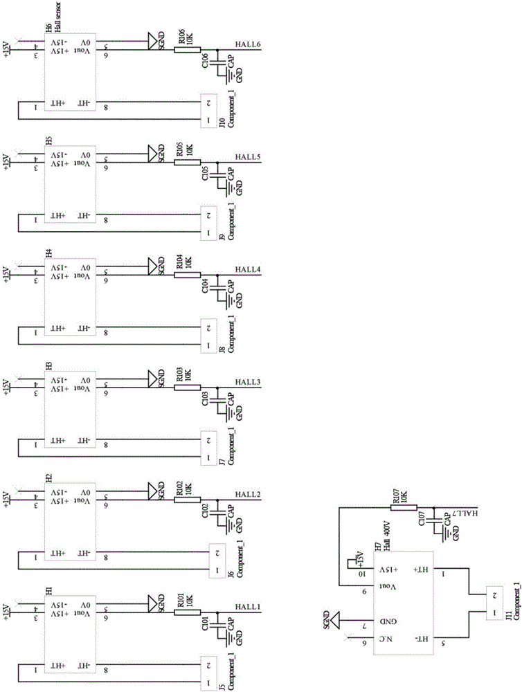 Solar photovoltaic power generation detection system and method based on Hall voltage sensor