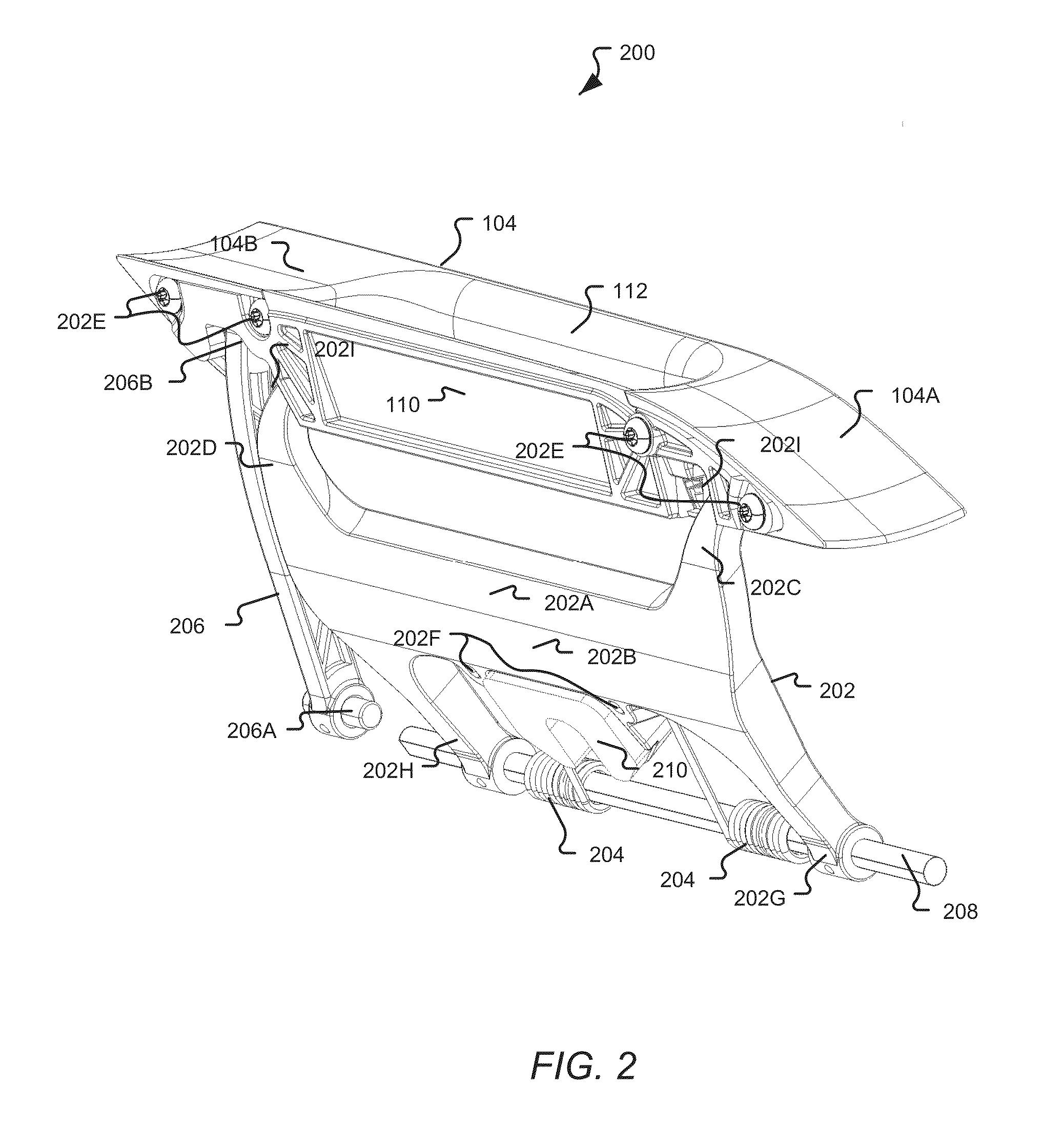 Door handle apparatus for vehicles