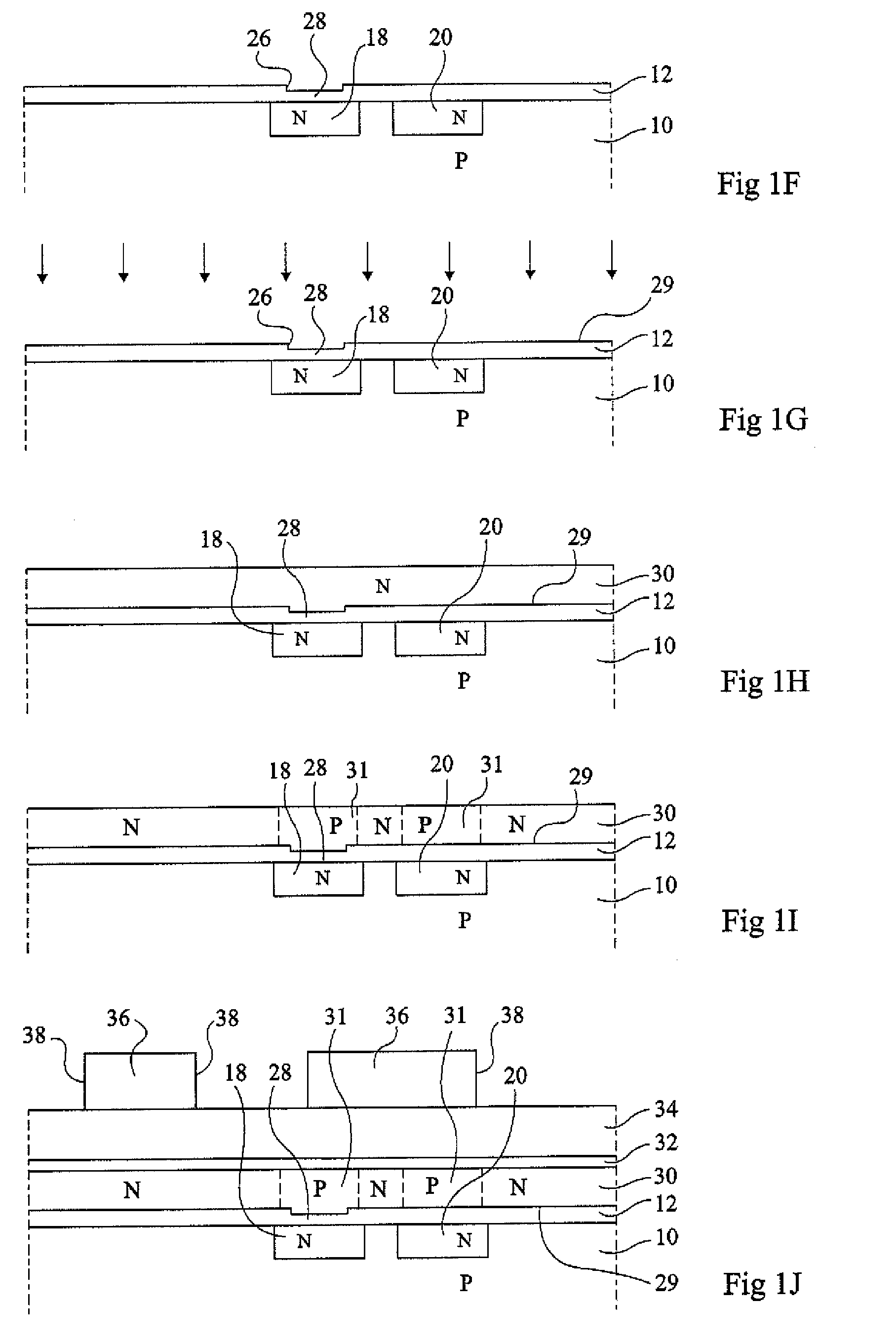 Method for manufacturing an eeprom cell