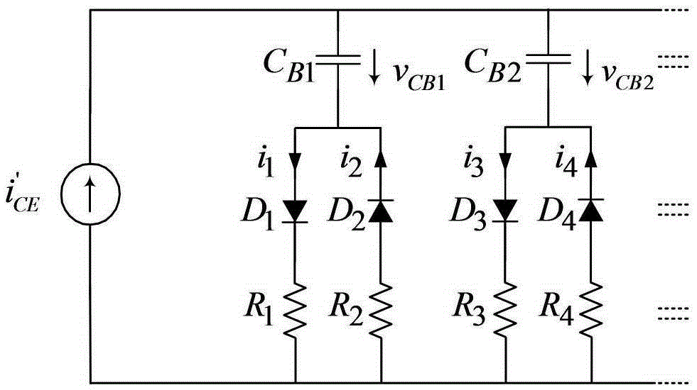 CLC constant current network led self-balanced current circuit and its control method