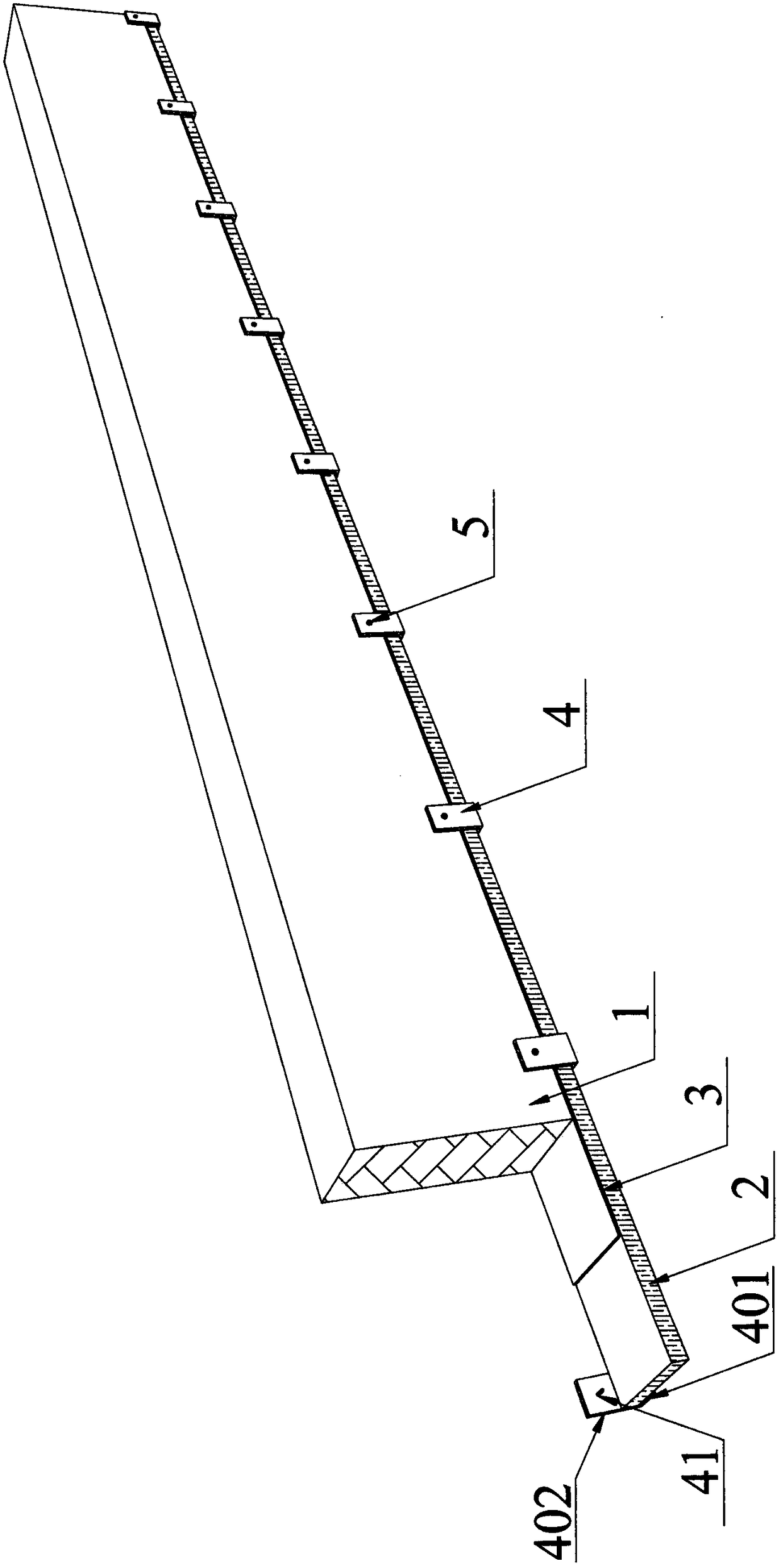 Bending member for bamboo reinforced wood beam and manufacture method thereof