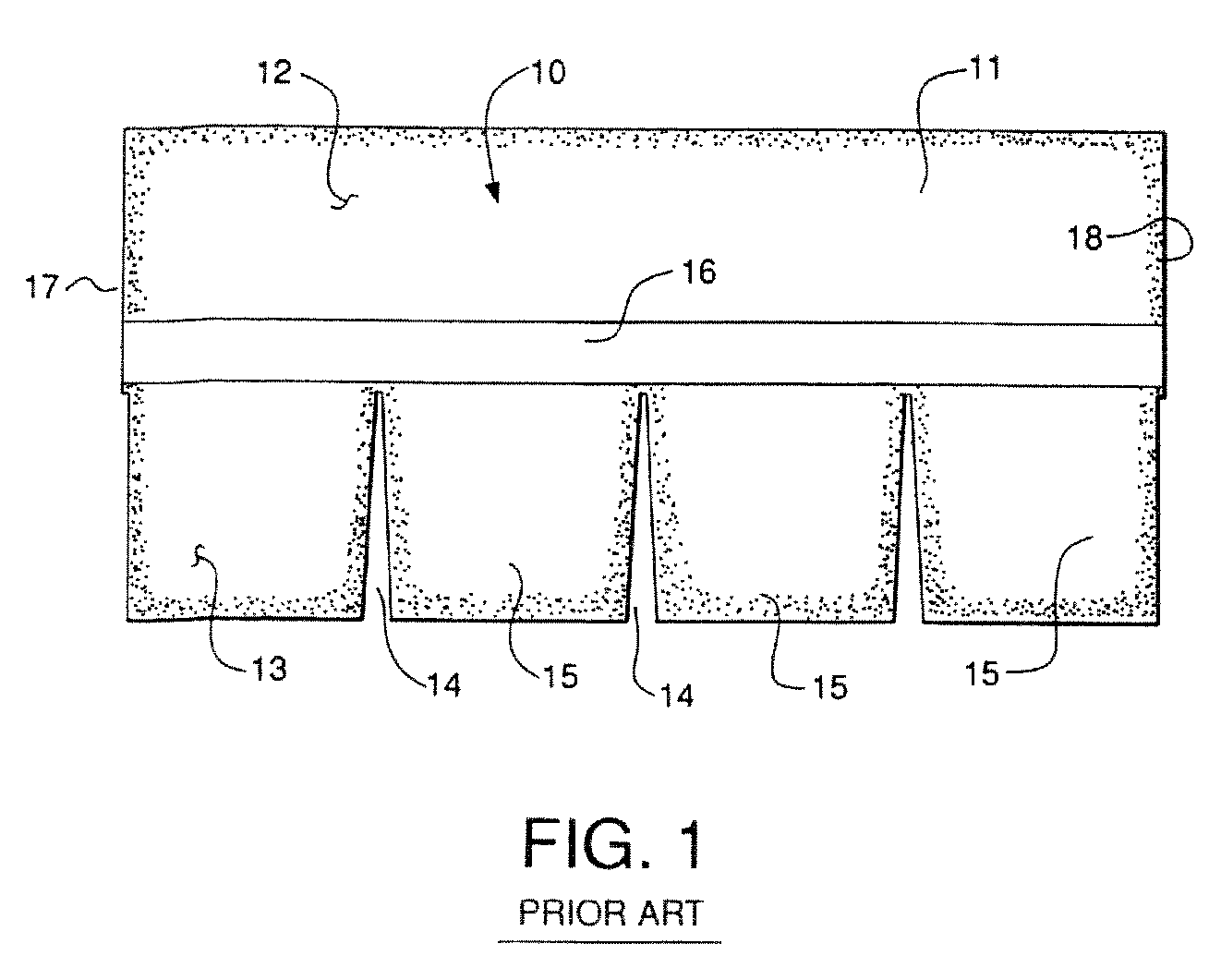 Shingle with reinforcement layer