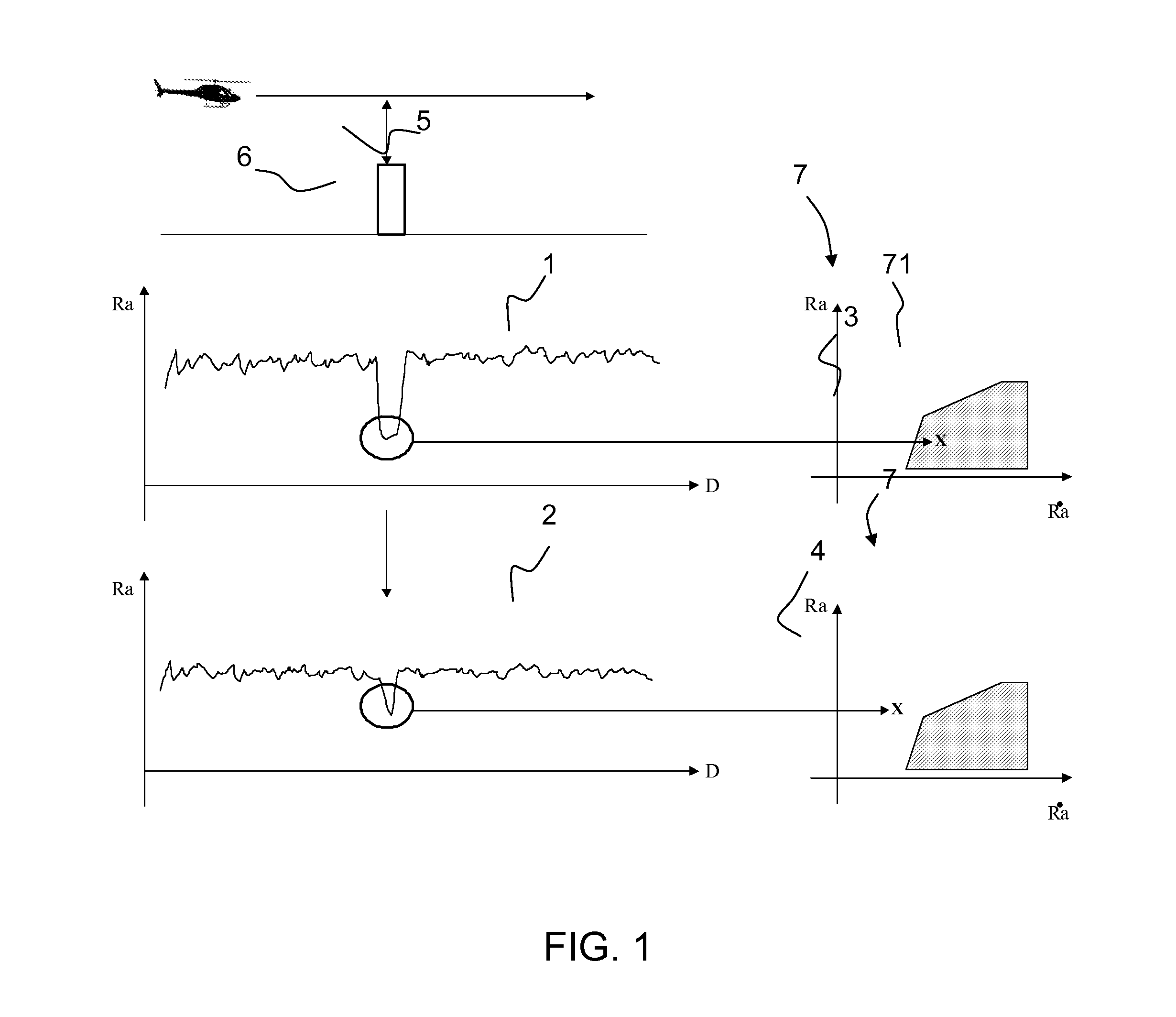 Method of alert calculation for an aircraft ground proximity warning system