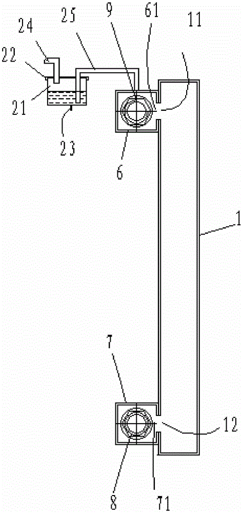 Radiator for heating with large cooling area