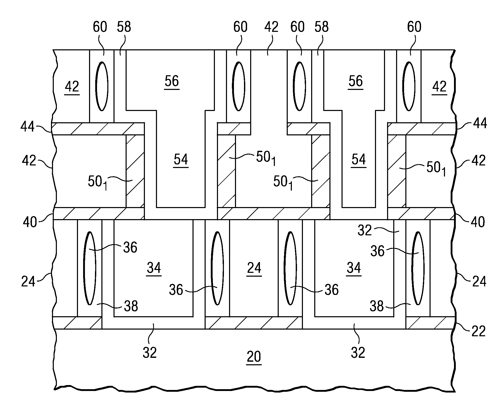 Solving Via-Misalignment Issues in Interconnect Structures Having Air-Gaps
