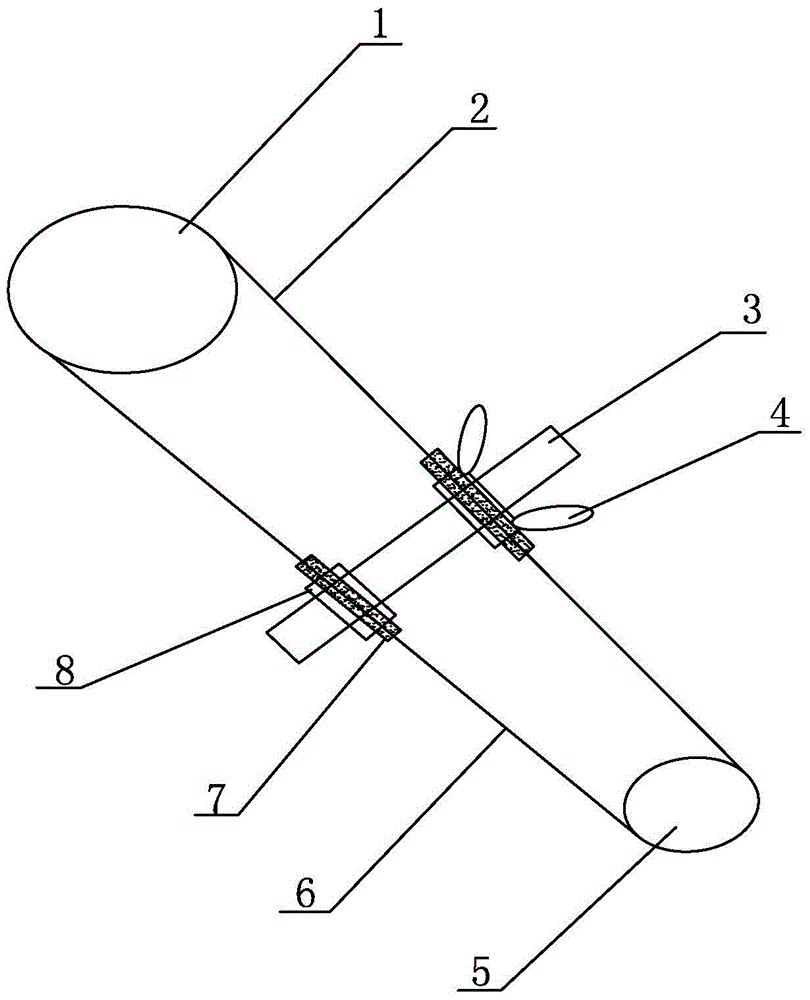 A-shaped frame cloth roller brake apparatus