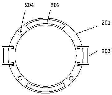 Anti-falling type air purifier with conveniently replaced filter element