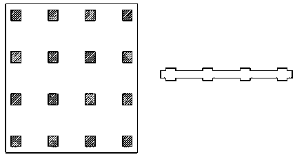 Corrosion etching method of ultra-small quartz wafer