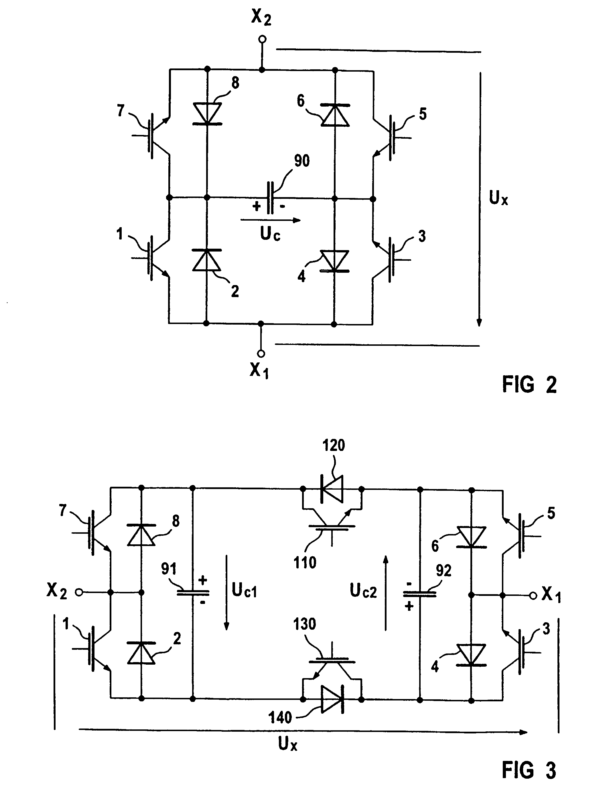 Power supply with a direct converter