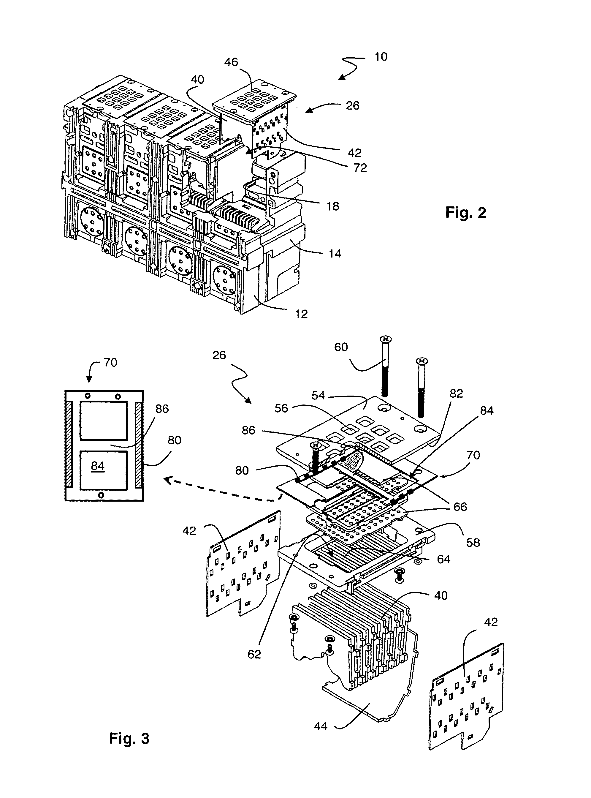 Valve system for an arc extinguishing chamber and circuit breaker comprising same