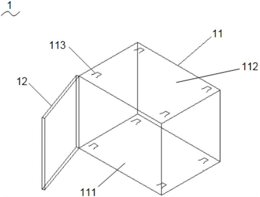 Express transportation packaging box and use method thereof