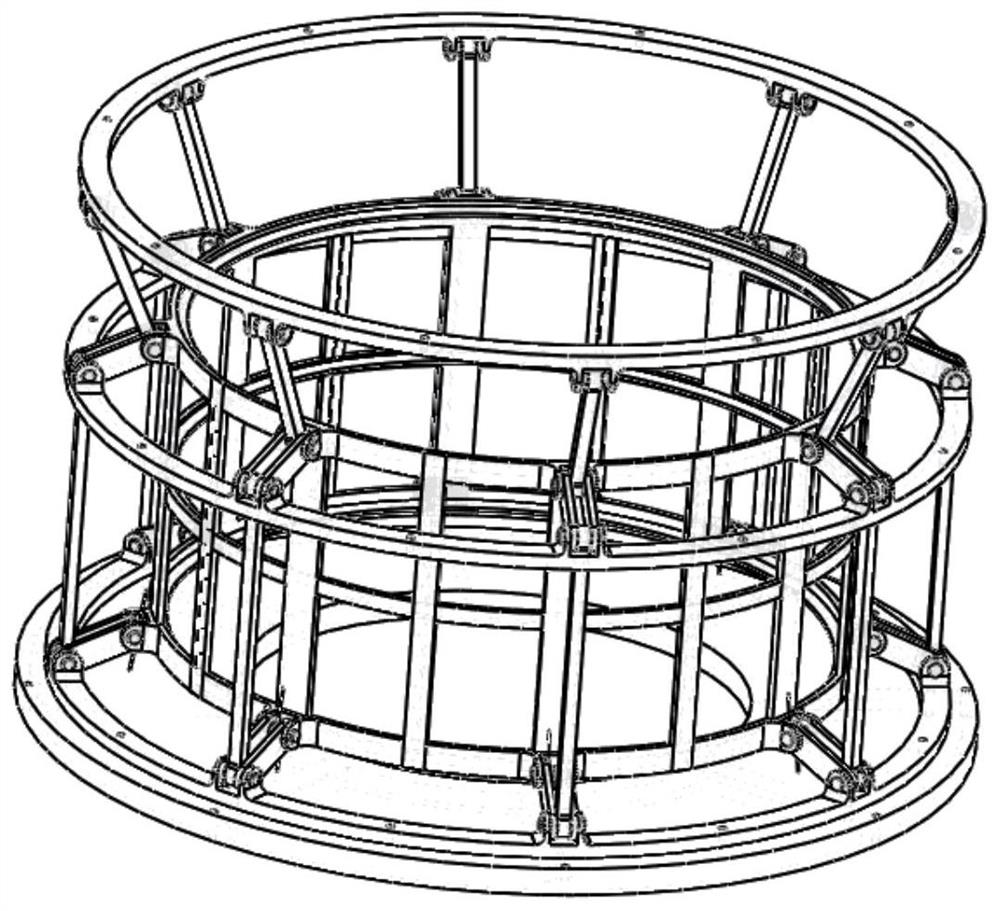 A Mechanical Rope Net Compression and Release Mechanism