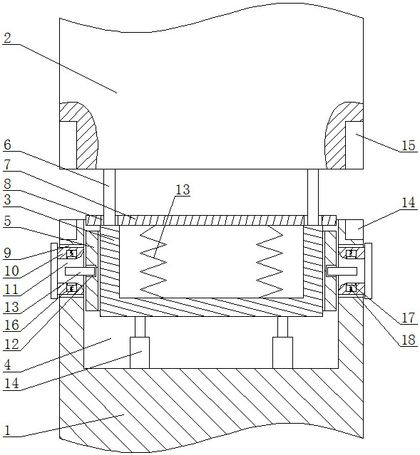 Full-fabricated concrete joint device with replaceable vibration mitigation and isolation device