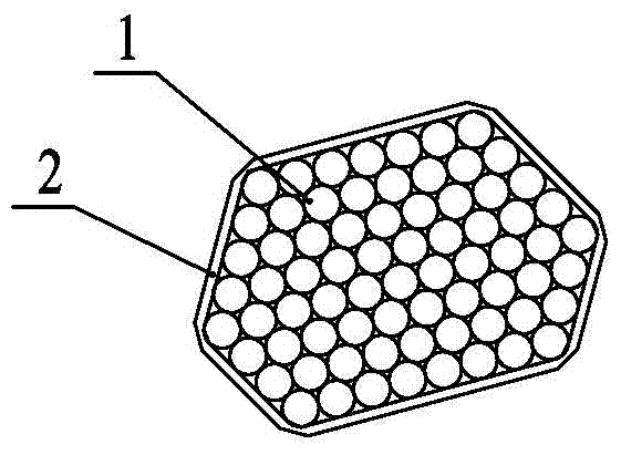 Composite steel traveler and tire bead structure using it