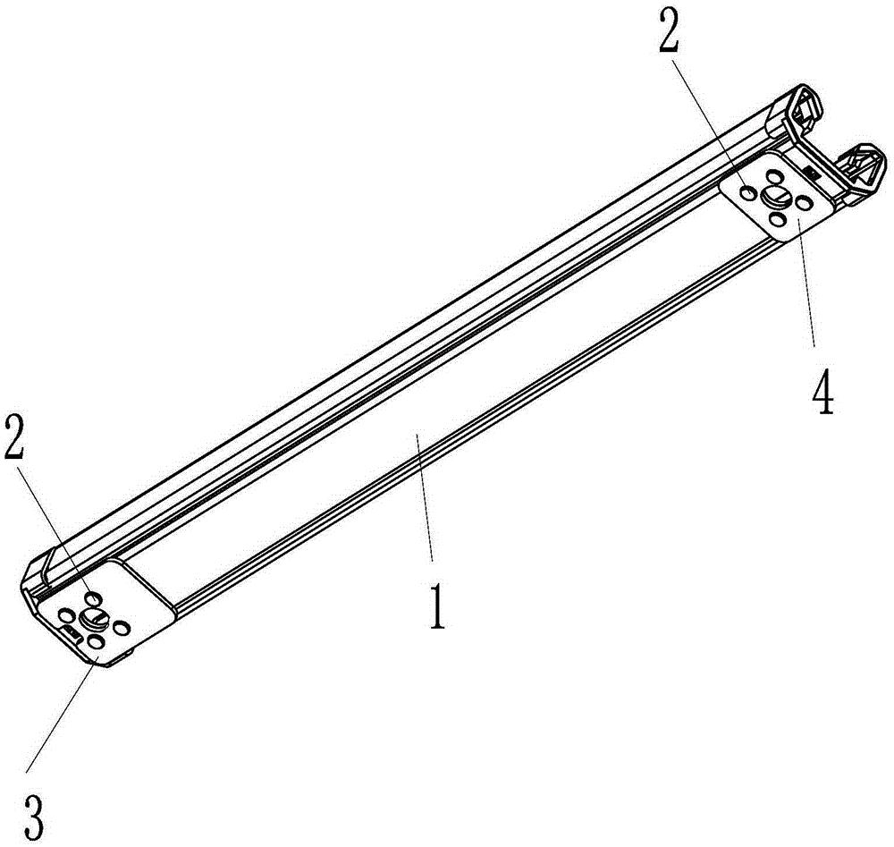 Anti-loose chair slide rail installing structure