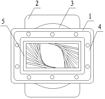 Self-positioning stepped twisted waveguide and vacuum brazing process thereof