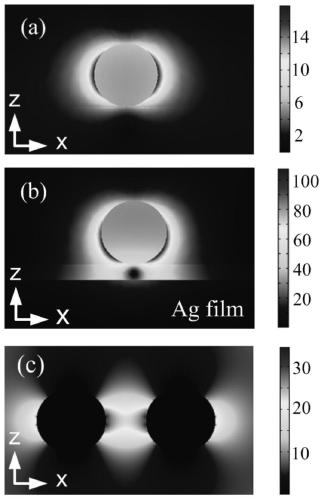 Organic solid laser based on metal nano core-shell structure-metal film plasma composite structure and preparation method