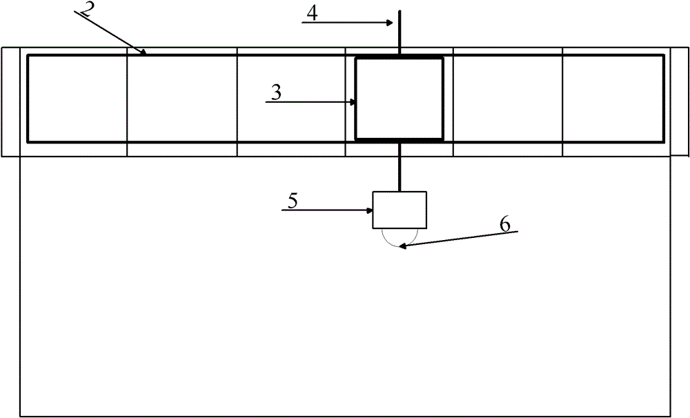 Flight simulation system facing to power line polling