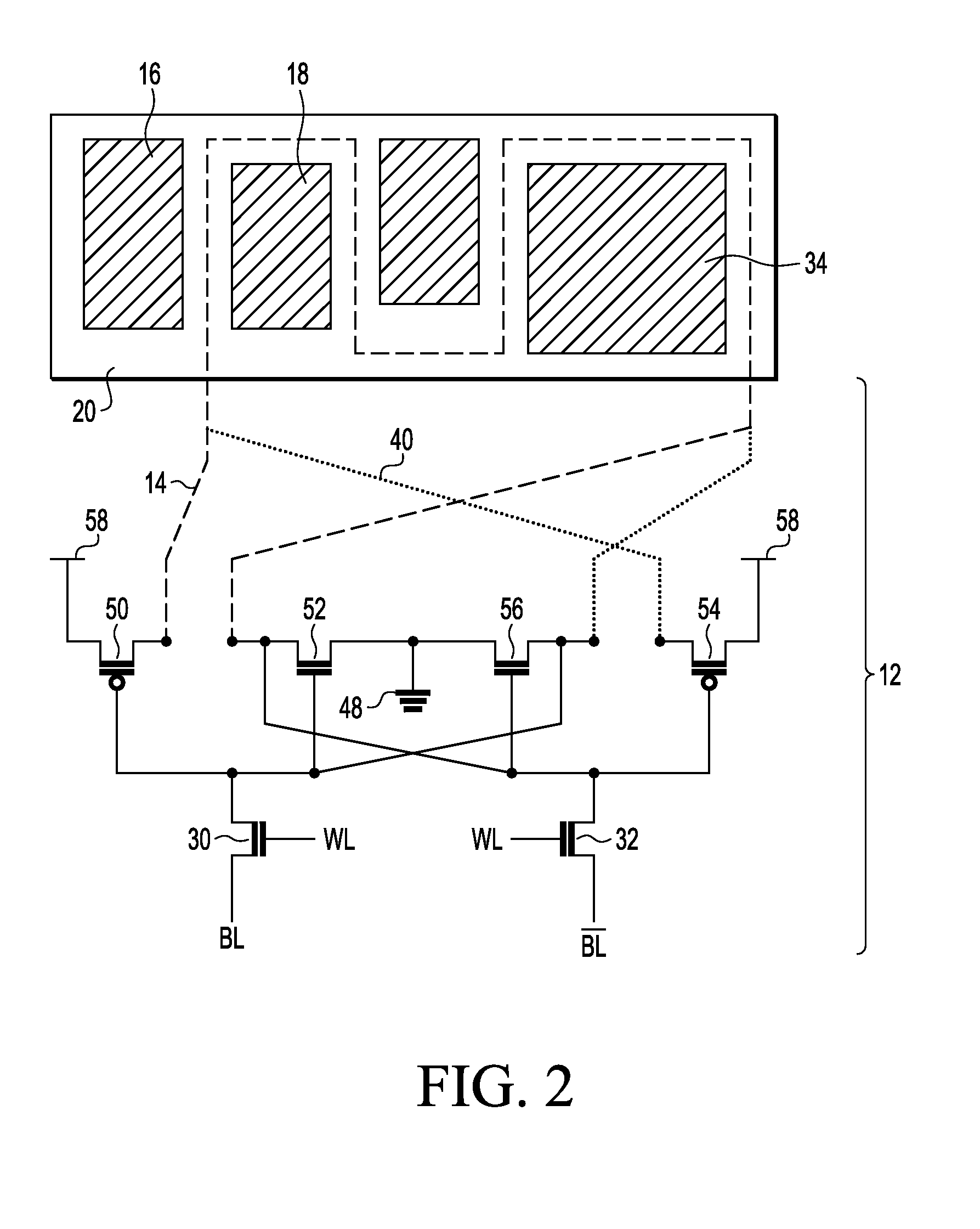 Chip damage detection device for a semiconductor integrated circuit
